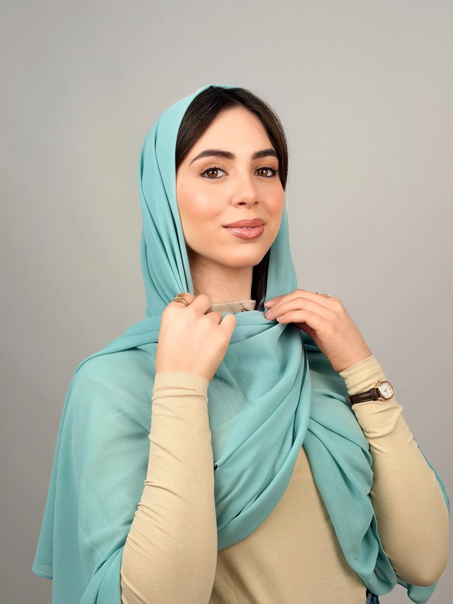 Foulard Chiffon Chewing-gum – Image 2