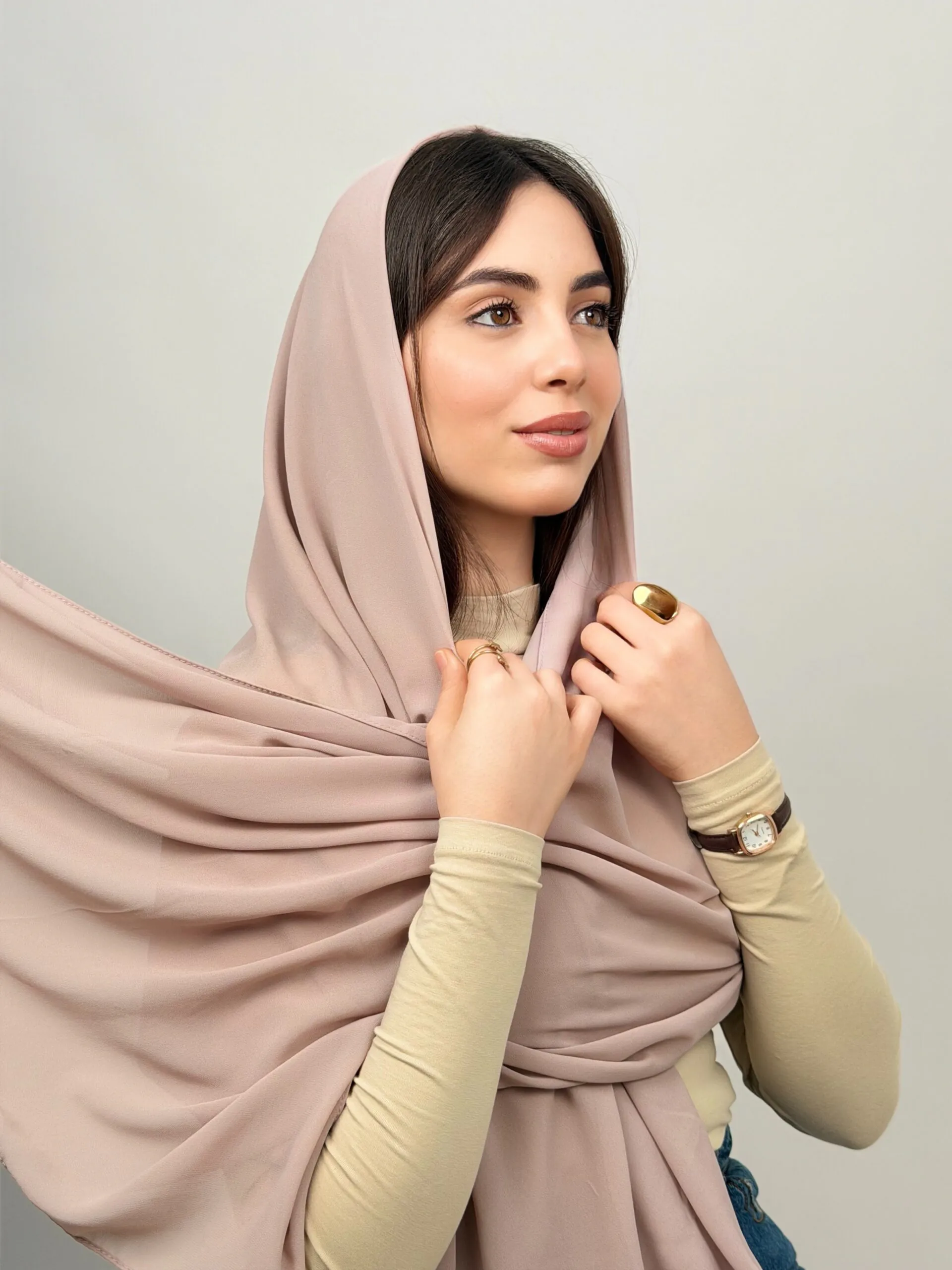 Foulard Chiffon Heather – Image 4