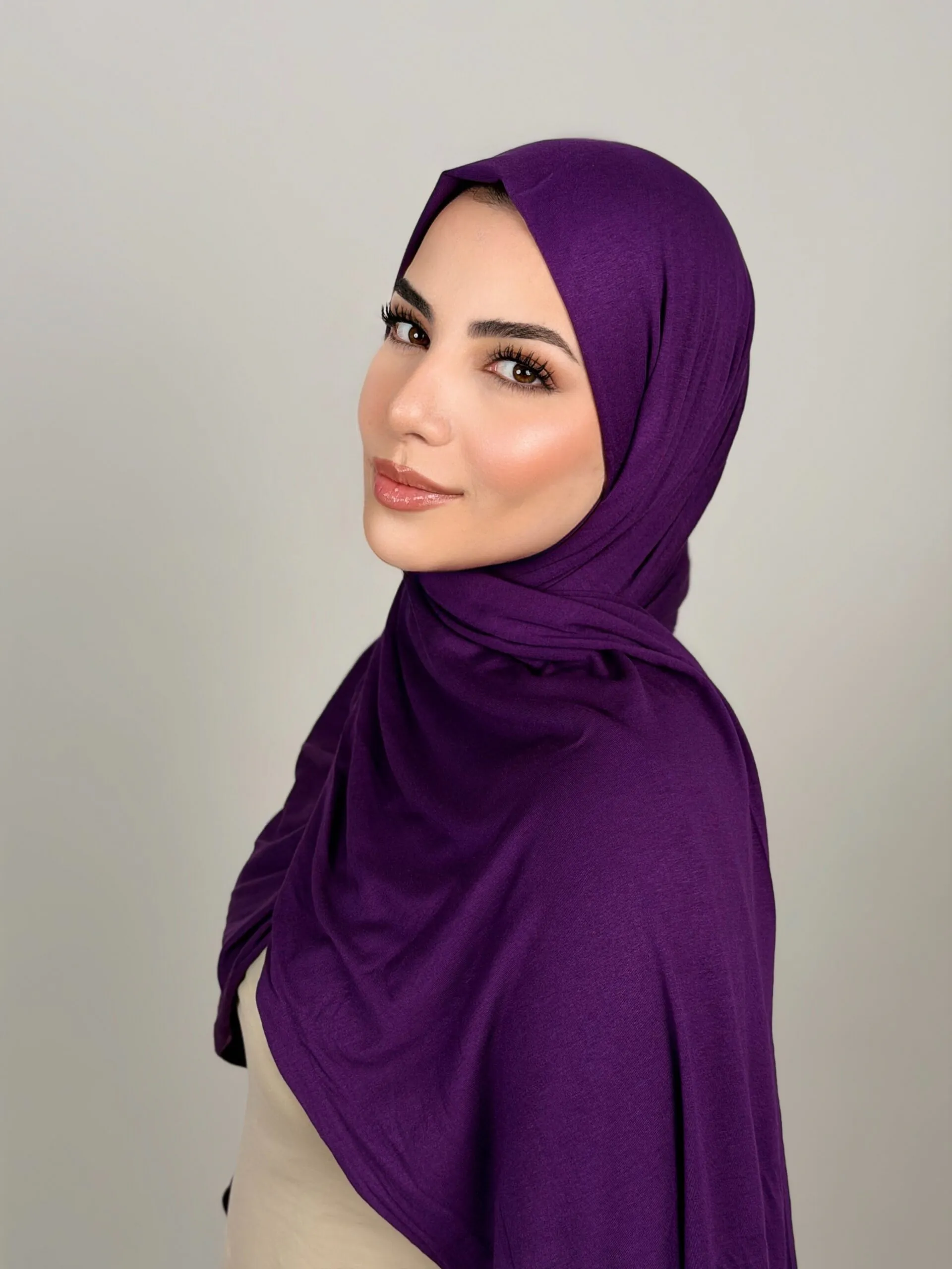 Foulard Cotton Viscose Indigo – Image 2