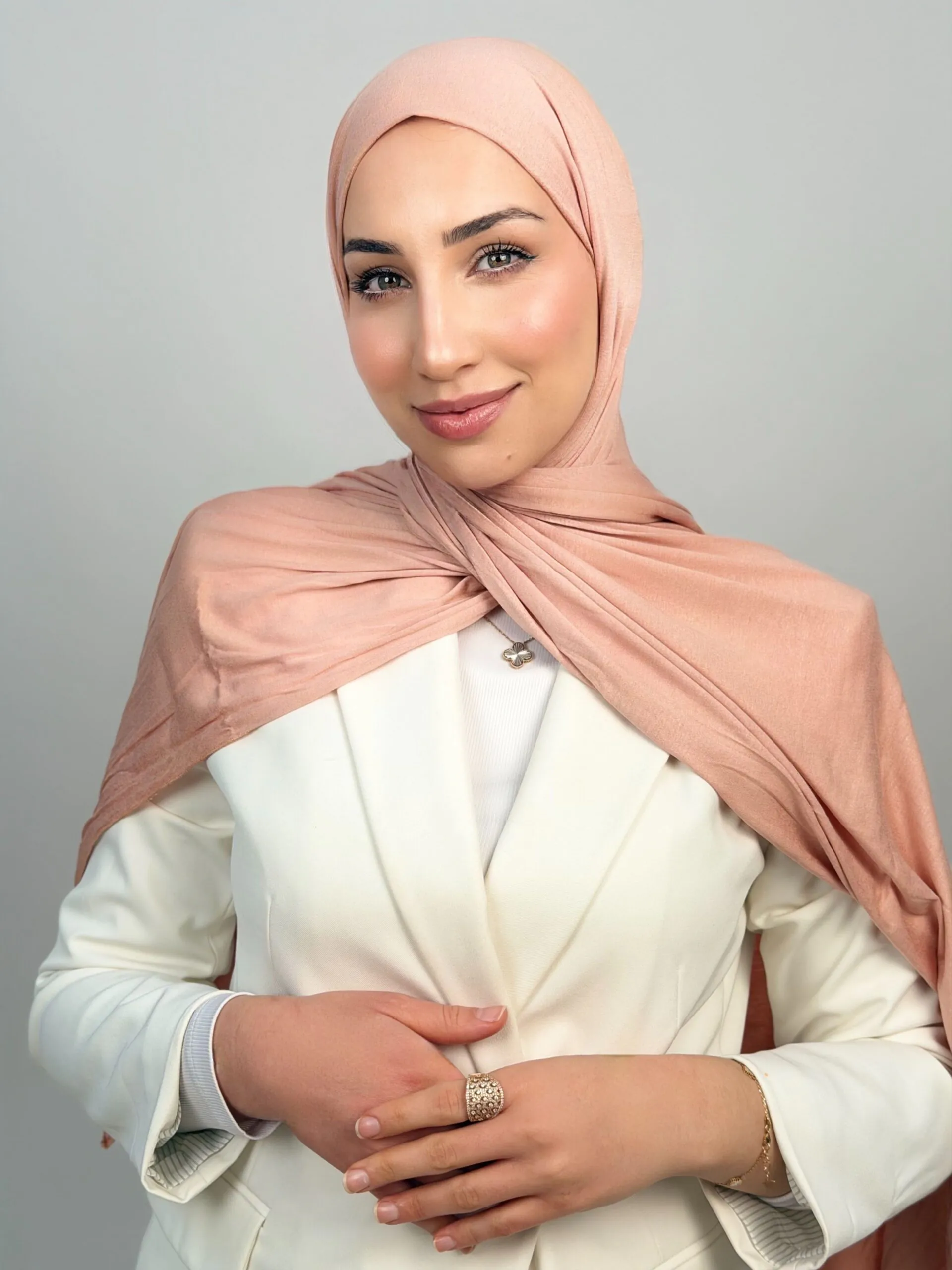 Foulard Cotton Viscose Rose Chair – Image 2