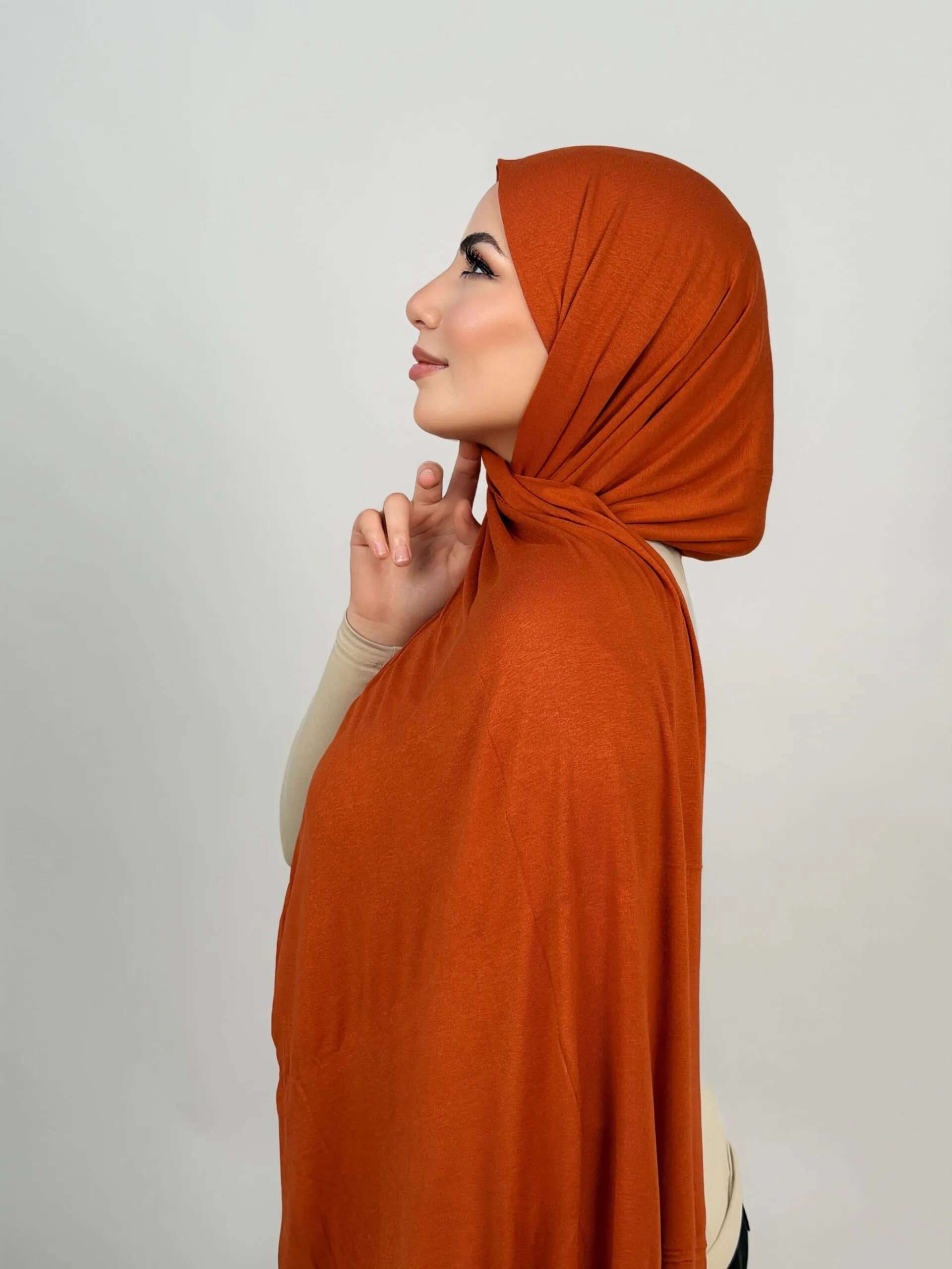 Foulard Cotton Viscose Fire – Image 2