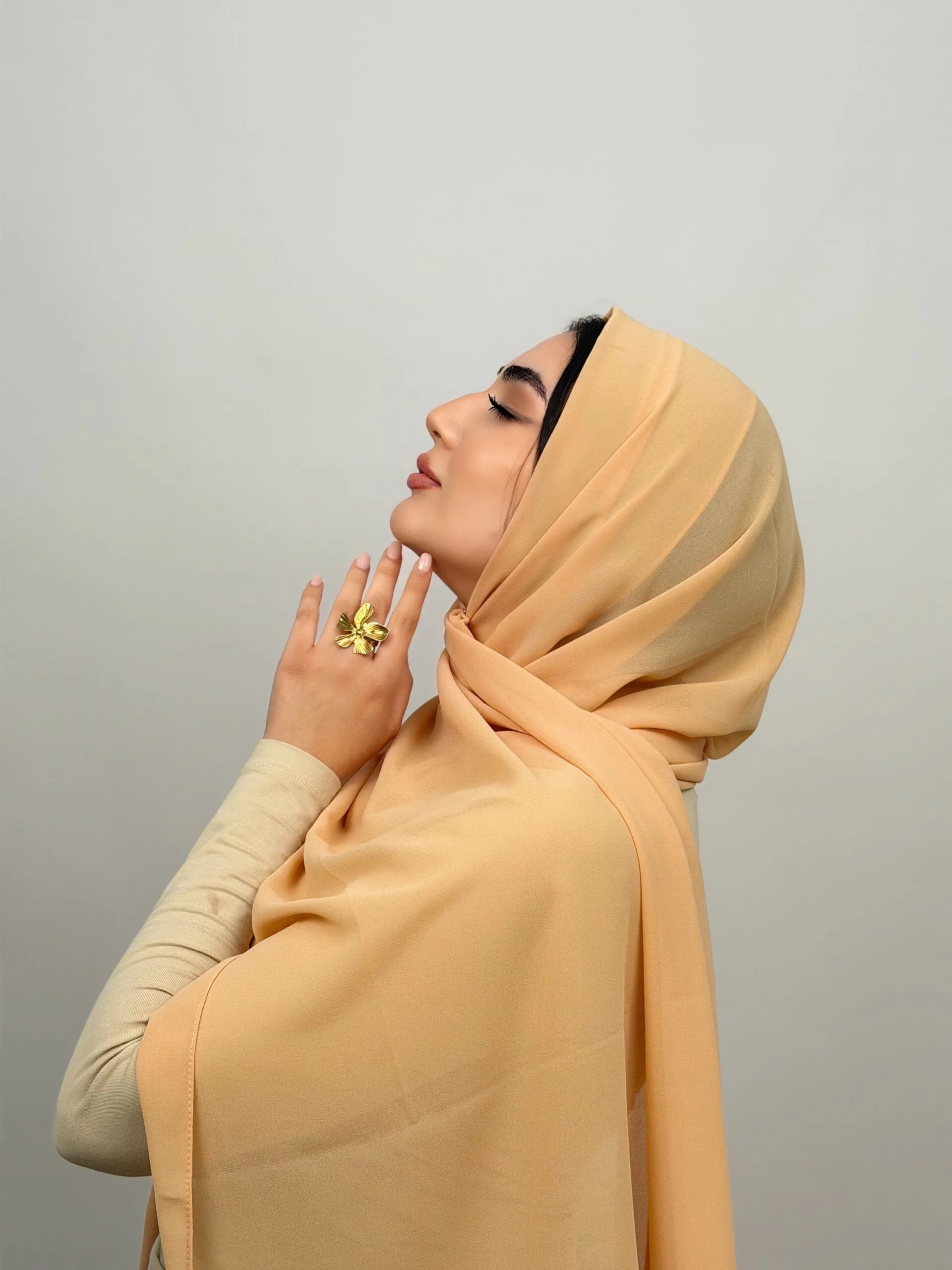 Foulard Chiffon Mangue – Image 2